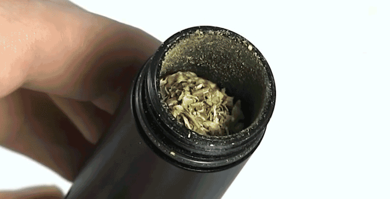PenSimple Dry Herb Grinder - Grind, Store, Dispense