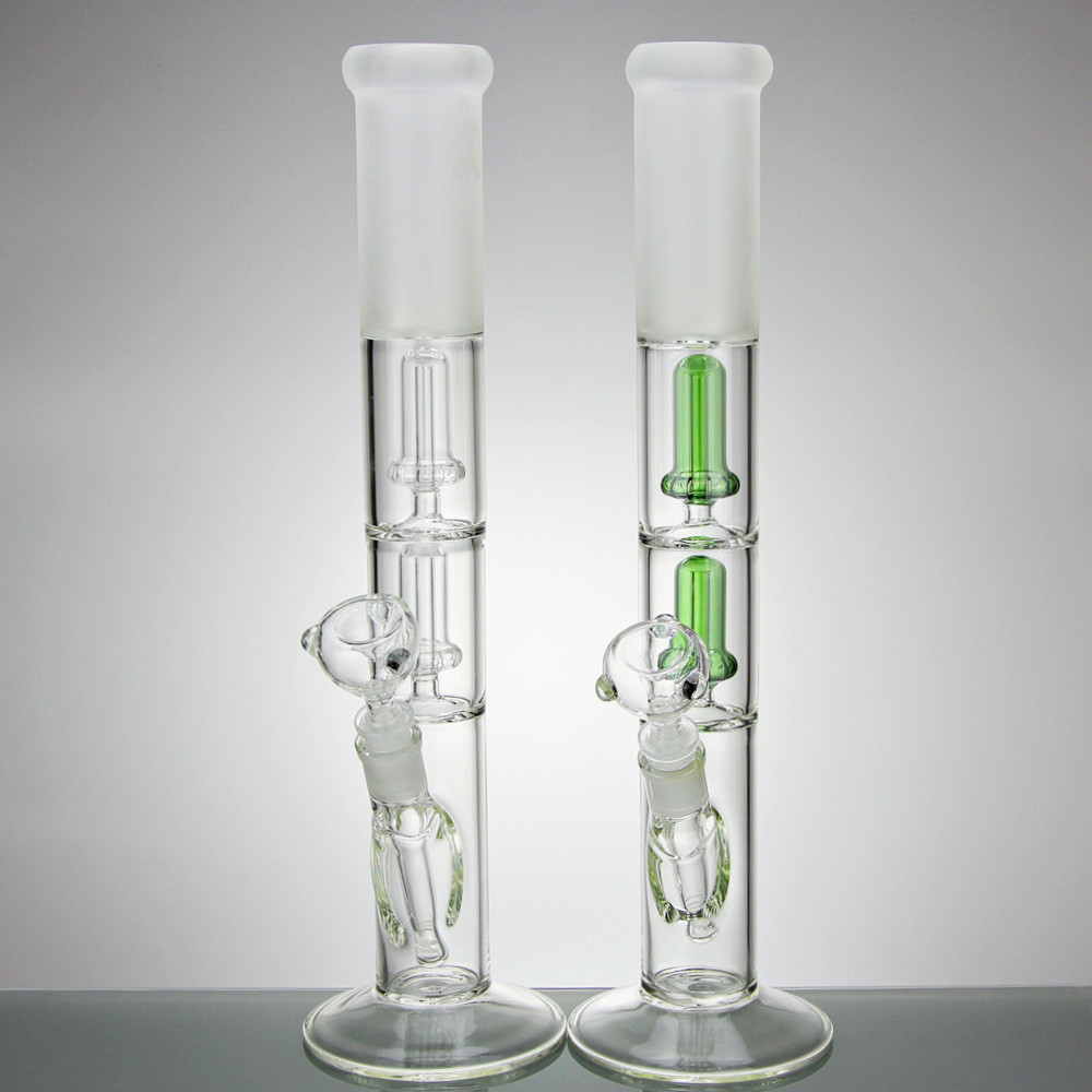 16 Inch Straight Tube with Double UFO Perc