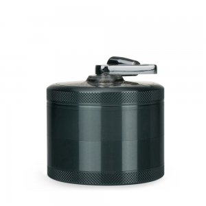 4-Piece Herb Grinder Sifter with Rotary Crank Handle