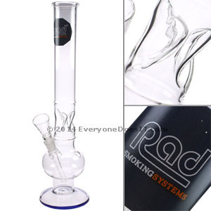 45cm Straight Glass Bubble Bong Systems