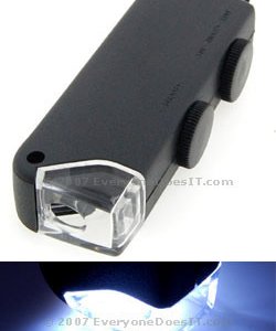 60x-100x Illuminated Pocket Microscope