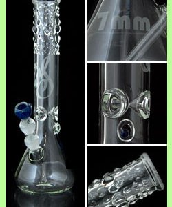 7mm Glass Bong Messias Illusion Ice 7mm