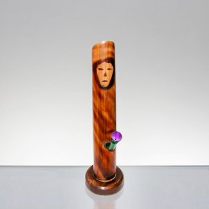 Bamboo Bong with Face