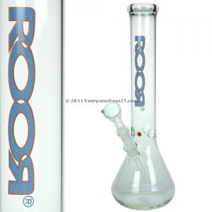 Beaker Bong Little Sista Logo Series Blue