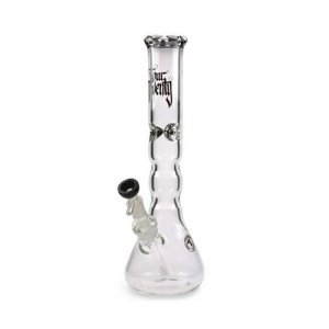 Beaker Wave Bong Black Beard