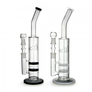 Bent Neck Double Honeycomb Perc Rig
