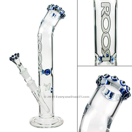 Bent Top Tube Bong with Crown