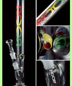 Bong Custom Icemaster 3.2mm Rasta Master