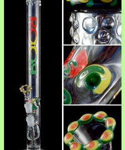 Bong Custom Icemaster 5mm Jah Rasta