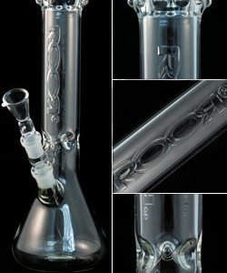 Bong Custom Little Sista 5mm Narcissus