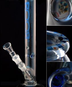 Bong Custom Zumo 4.2mm Rasta Bead Blues