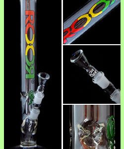 Bong Icemaster 5mm Rasta Logo