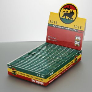 Box Of King Size Extra Light Hemp Rolling Papers