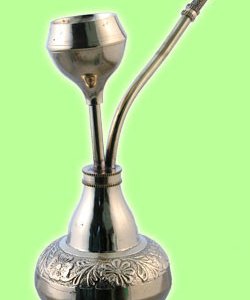 Brass Moroccan Water Pipe Large