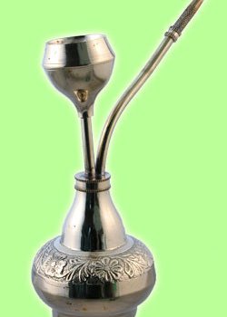 Brass Moroccan Water Pipe Large