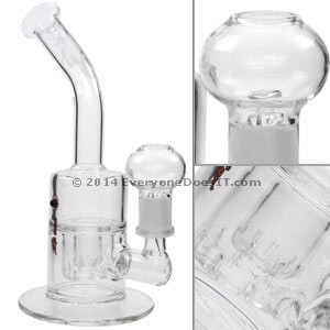 Cistern Oil Mini Double Perc Concentrate Bong