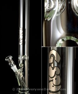 Classic Ice Cylinder Bong 7.0 Platinum