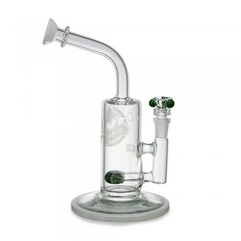 Colour Lip Wrap Bubbler With Inline Coloured Disc Perc