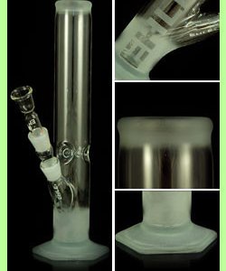 Custom Bong 500ml Special Sandblasted Logo Base