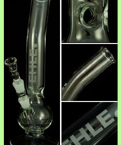 Custom Bong 5mm Ice Hole Bent Neck Ball Cylinder