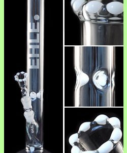 Custom Bong 5mm Melting Snowman
