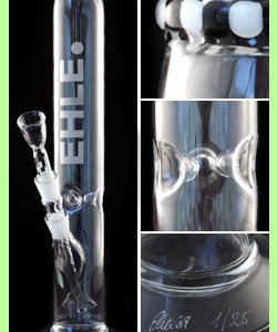 Custom Bong Limited Edition Black and White