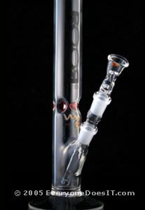 Custom Icemaster 5mm Red Back Bong
