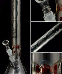 Custom Little Sista 3.2mm K.I.T.T. Bong