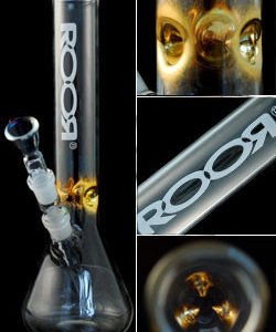 Custom Little Sista 3.2mm White Gold Bong
