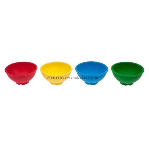 Dab Dish Silicone Insert Pack 4 Colours