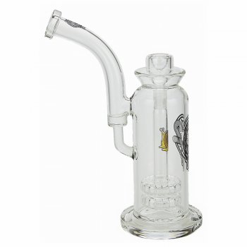 Double Disc Perc Bubbler