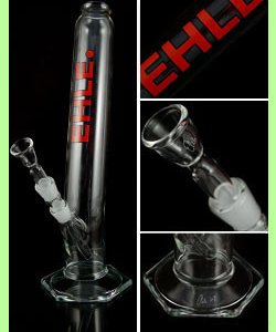 EHLE Bent Neck Cylinder Bong