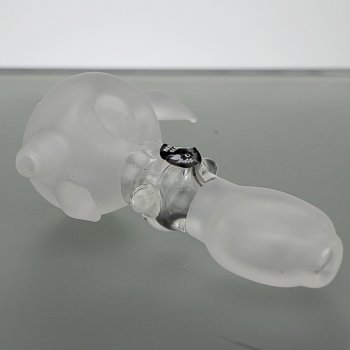 Frosted Bruiser Glass Pipe