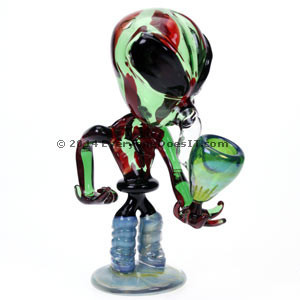 G-Spot Alien Glass Pipe