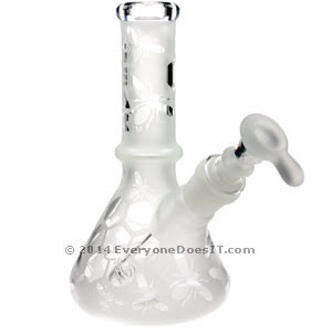 GEAR - Frosted Bees Knees Mini Beaker Bong