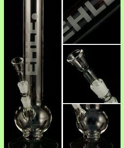Glass 5mm Clear Ball Cylinder Bong