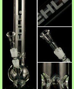 Glass 5mm Ice Ball Cylinder Bong