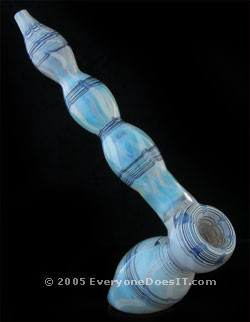 Glass water pipe SHE4