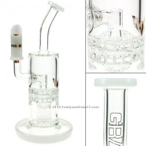 Grav Gold Collection 8 Arm Perc Bubbler Dual Sprocket Discs