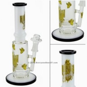 Honey Supply Hexagon Honeycomb Perc Oil Rig Black