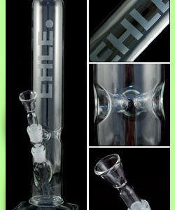 Ice Cylinder Bong Hexagon Foot 1000ml