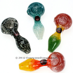 Inside-Out Fritter Glass Pipe