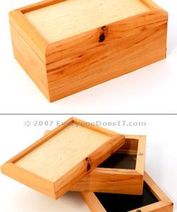 Magnetic Wooden Storage Box