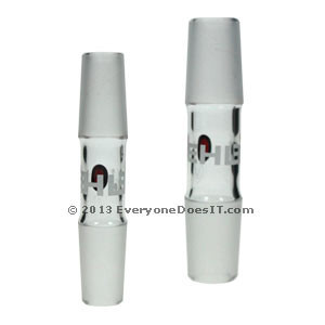 Male to Male Straight Adaptor Glass
