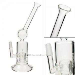 Meniscus Perc Bubbler Oil Rig Clear