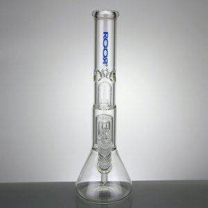 Mini Beaker Base Barrel Perc Blue