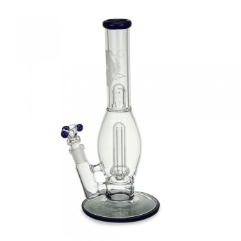 Mini Triangle Bottom Bubbler With Domed Showerhead Perc