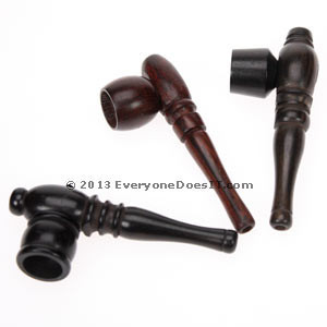 Mini Wooden Pipes