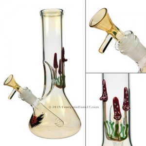 Mushroom Colour Changing Beaker Bong
