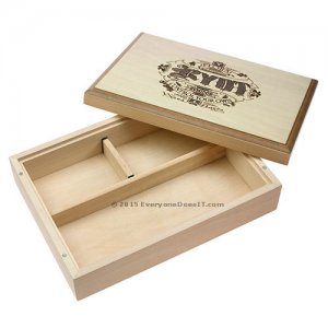 Natural Finish Smoker's Box
